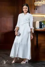 White Long Dress - Image 2