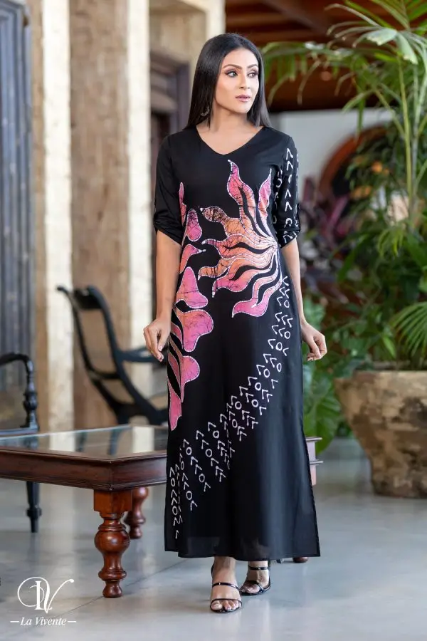 Batik Maxi Dress - Image 2