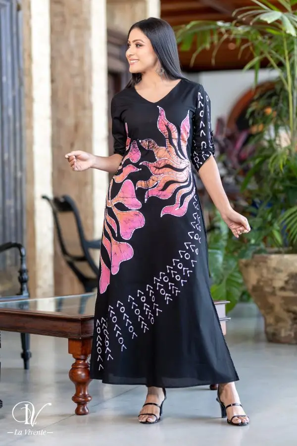 Batik Maxi Dress