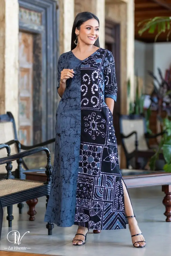 Batik Maxi Dress - Image 2