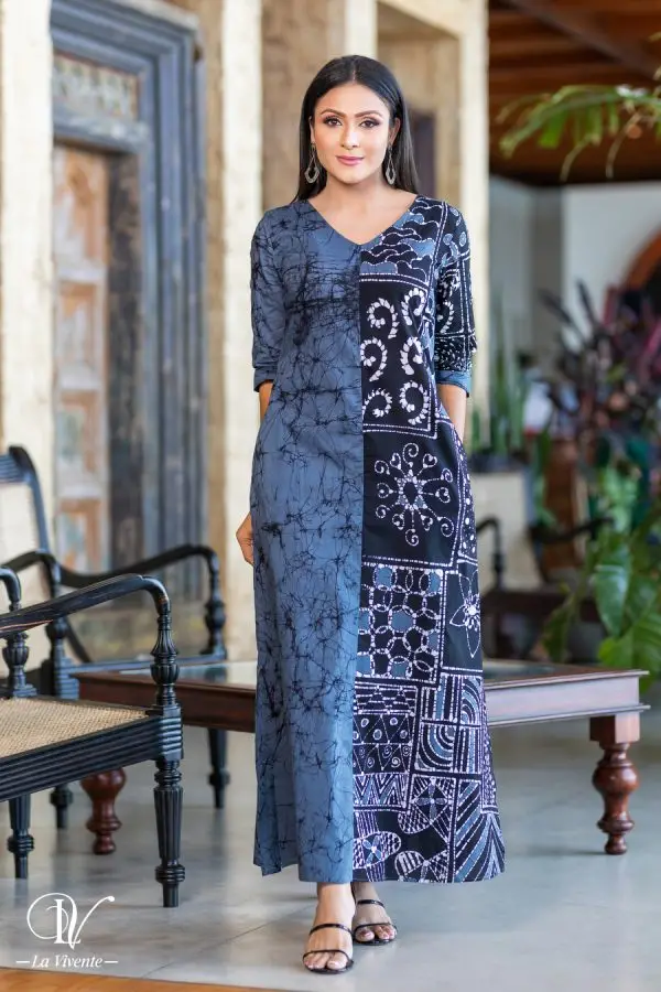Batik Maxi Dress