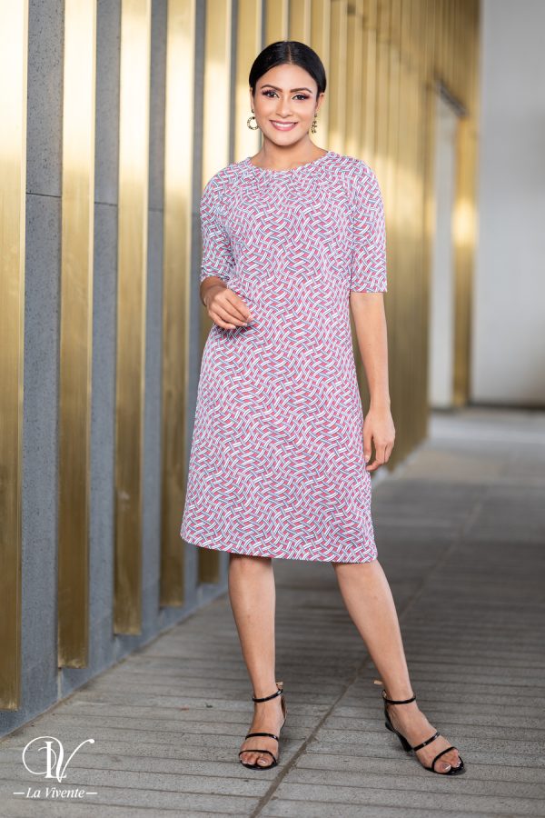 Printed T-shirt dress - Image 4