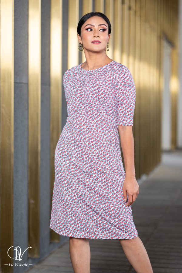 Printed T-shirt dress - Image 3