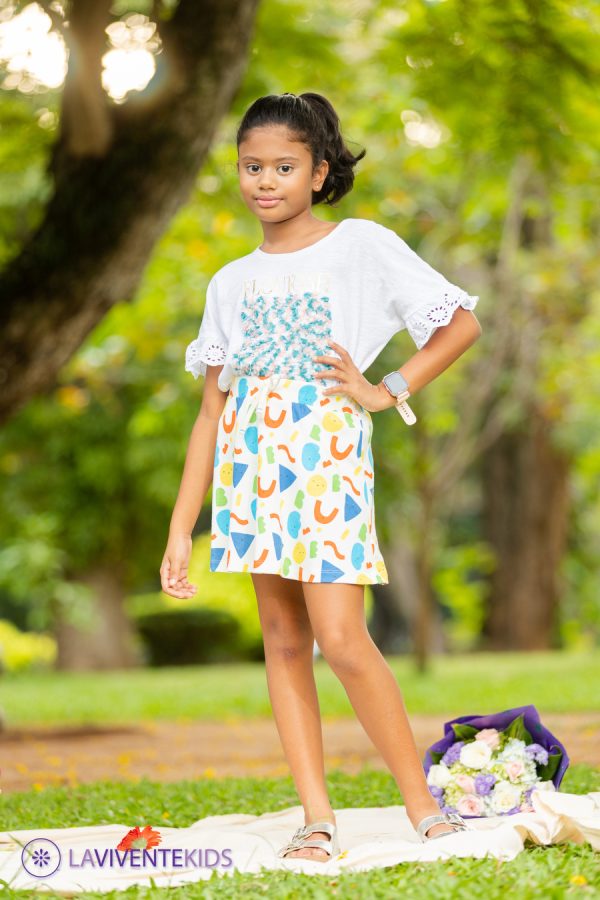 Daisy Printed Skirt - Image 9