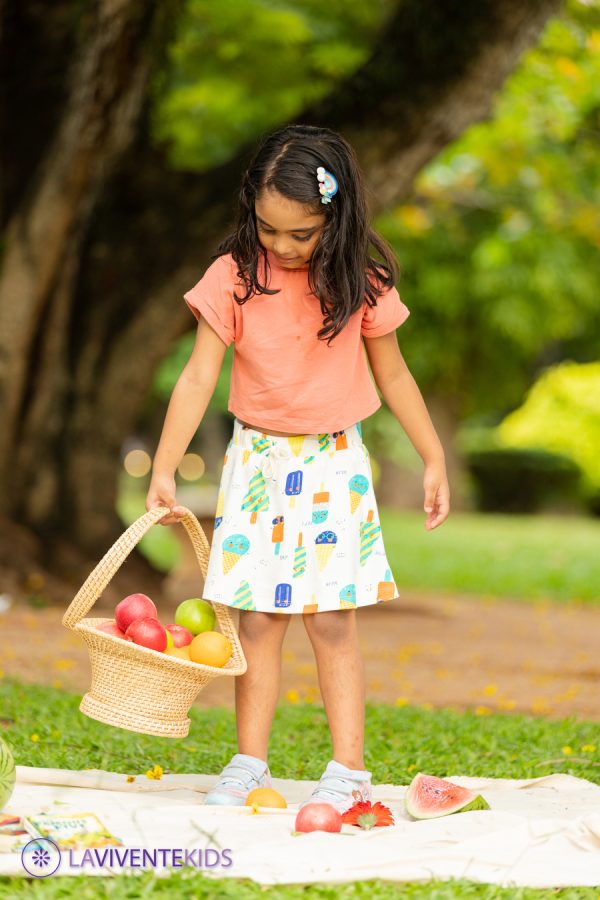Daisy Printed Skirt - Image 3