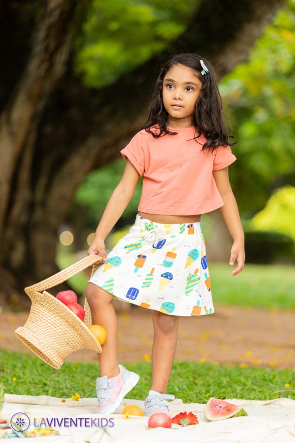 Daisy Printed Skirt - Image 2
