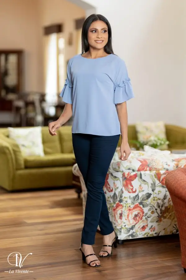 Georgette Workwear  Blouse Top - Image 4