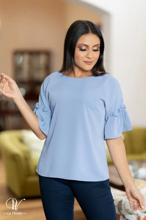 Georgette Workwear  Blouse Top