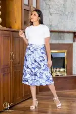 Printed Midi Skirt - Image 2