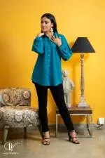 Oversized Shirt Top - Image 3