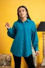 Oversized Shirt Top
