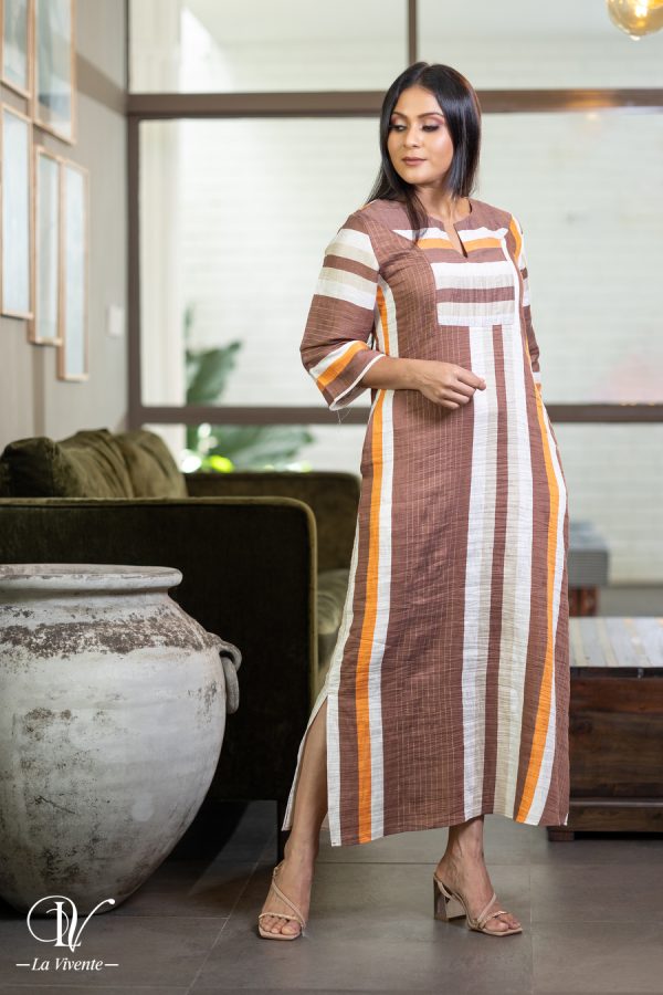 Stripe Maxi Dress - Image 5