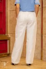 Wide Leg Linen Pant - Image 4