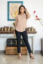Button-Up Shirt Blouse - Image 5