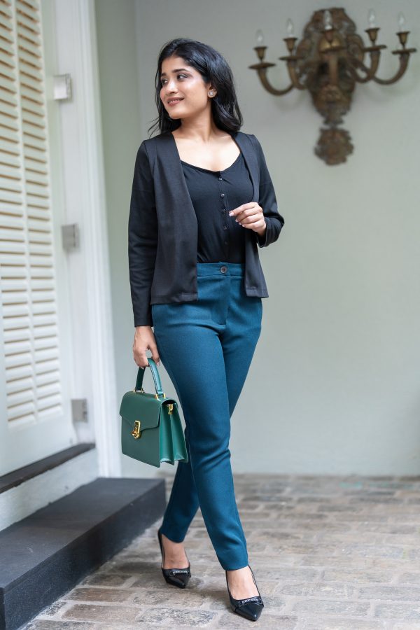 Teal Office Pant - Image 2