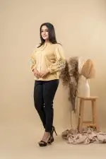 Sleeve Embroidered Button Up Shirt - Image 5