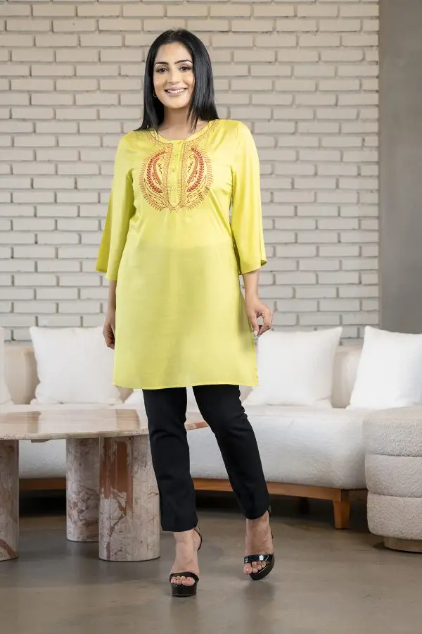 Embroidery Detailed kurta