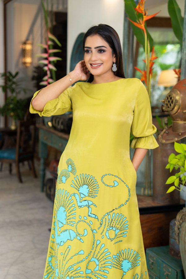 Floral Printed Maxi Dress - Image 4