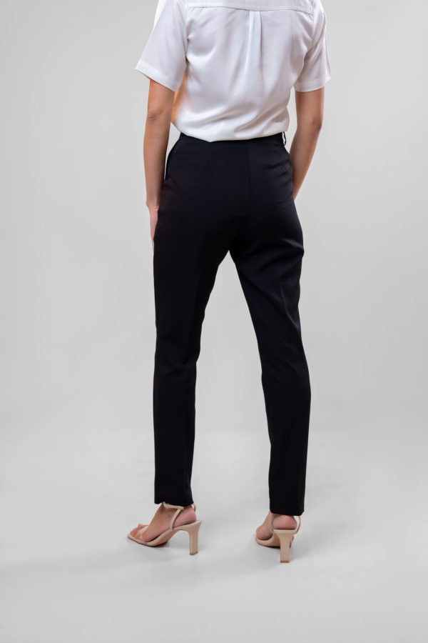 Waist Button Up Pencil Cut Pant - Image 4