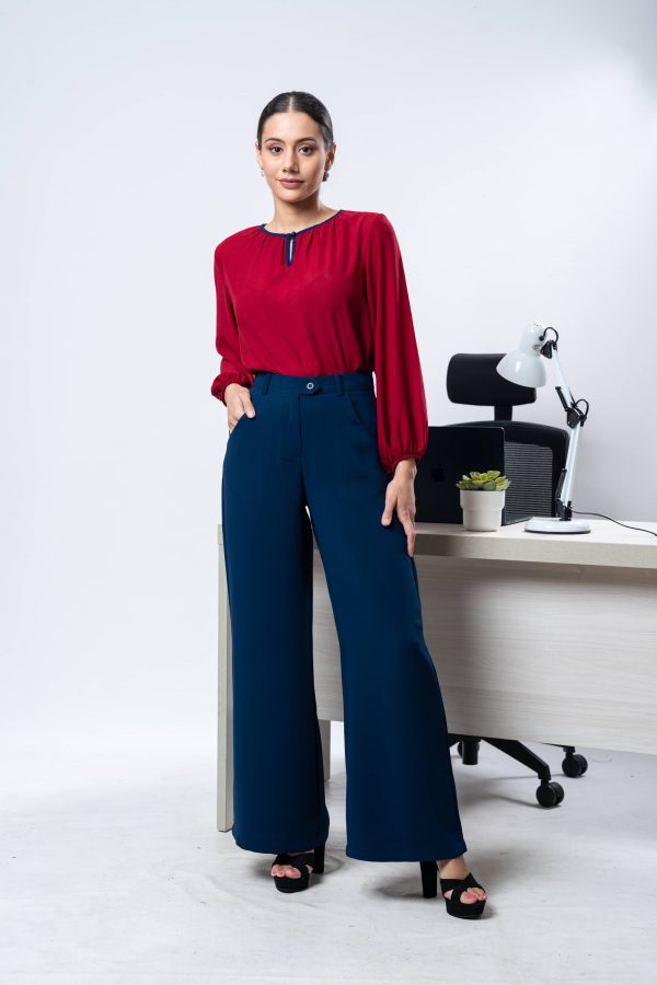 Wide Leg Office Pant - Image 2