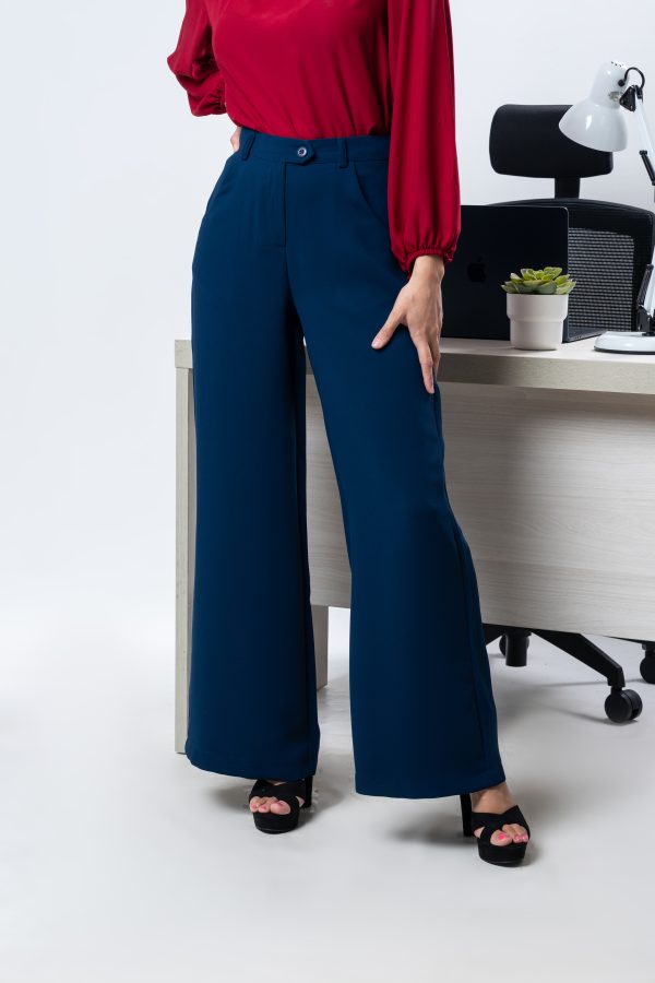 Wide Leg Office Pant