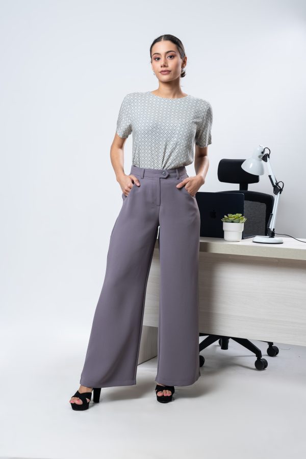 Wide Leg Office Pant - Image 7