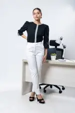 Pencil Cut Office Pant - Image 5