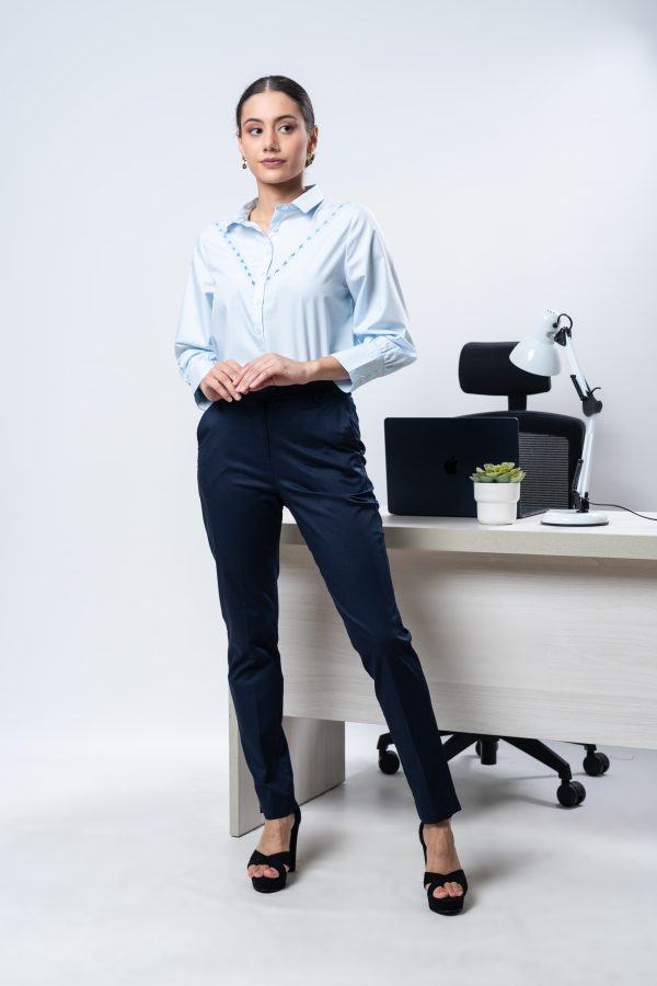 Pencil Cut Office Pant - Image 3