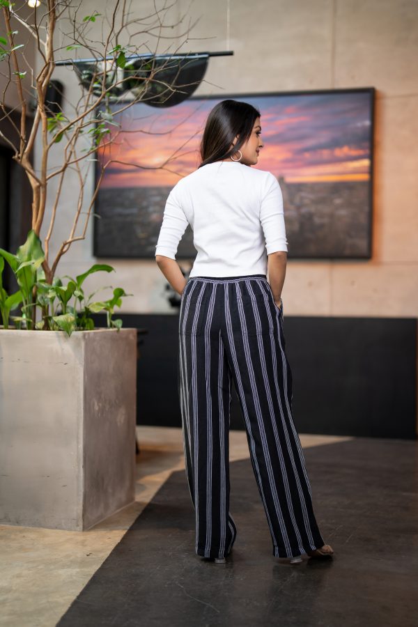 Striped Wide Leg Pant - Image 5