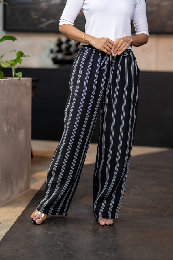 Striped Wide Leg Pant