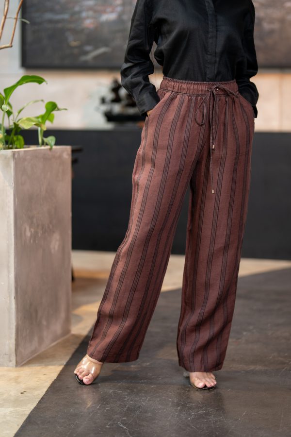 Striped Wide Leg Pant - Image 2