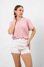 V-Necked Rib Top - Image 3