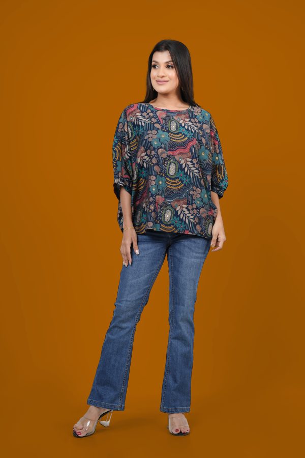 Floral Patterned Kaftan - Image 9