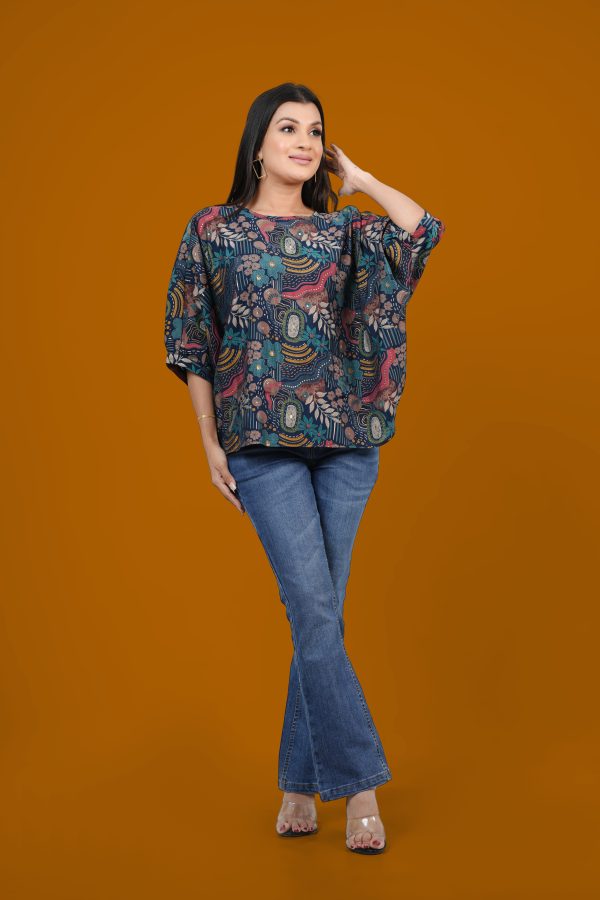 Floral Patterned Kaftan - Image 8