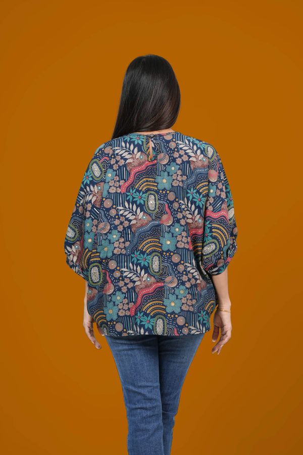 Floral Patterned Kaftan - Image 10
