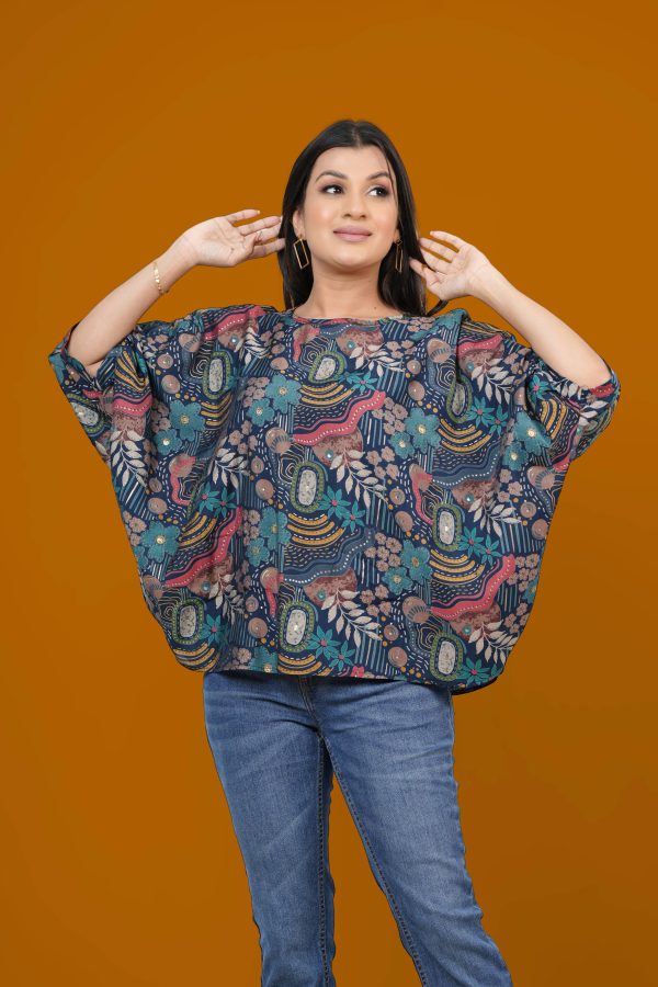 Floral Patterned Kaftan - Image 7