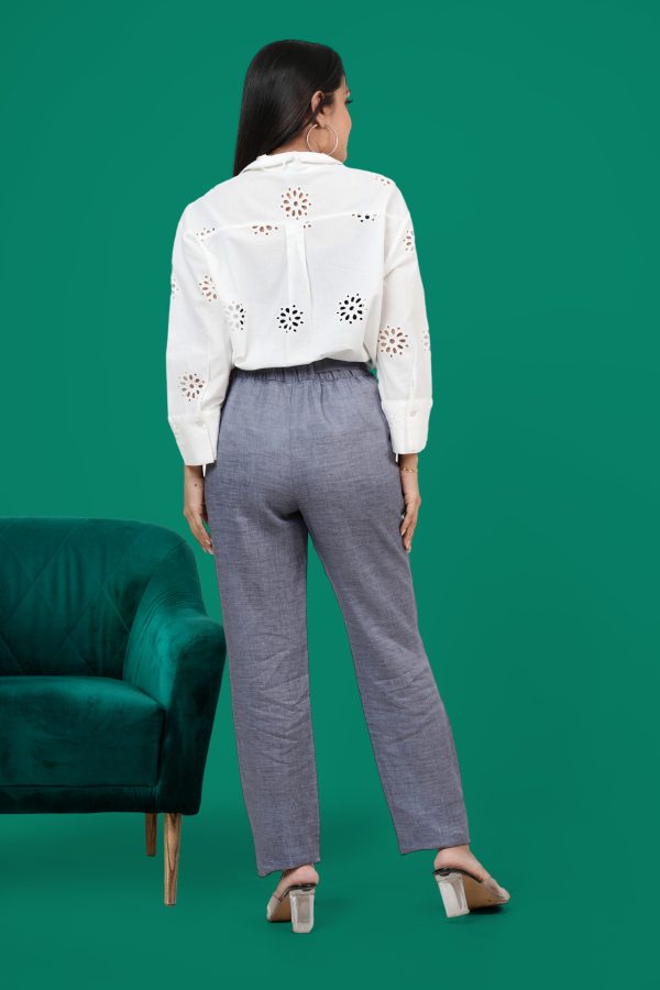 Front Tie-Up Casual Pant - Image 5