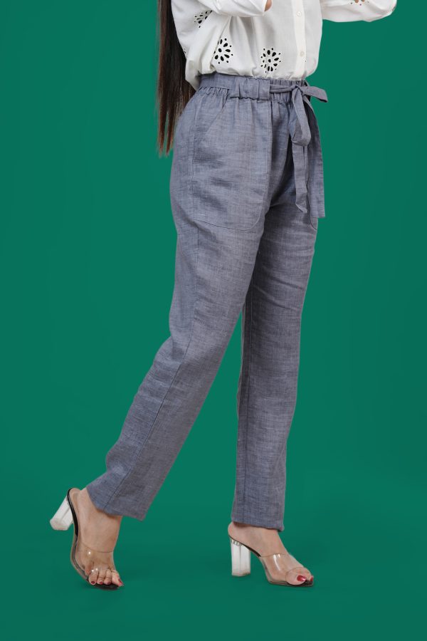 Front Tie-Up Casual Pant - Image 4