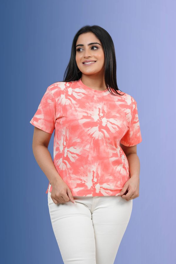 High Neck Relaxed Fit T-Shirt - Image 3