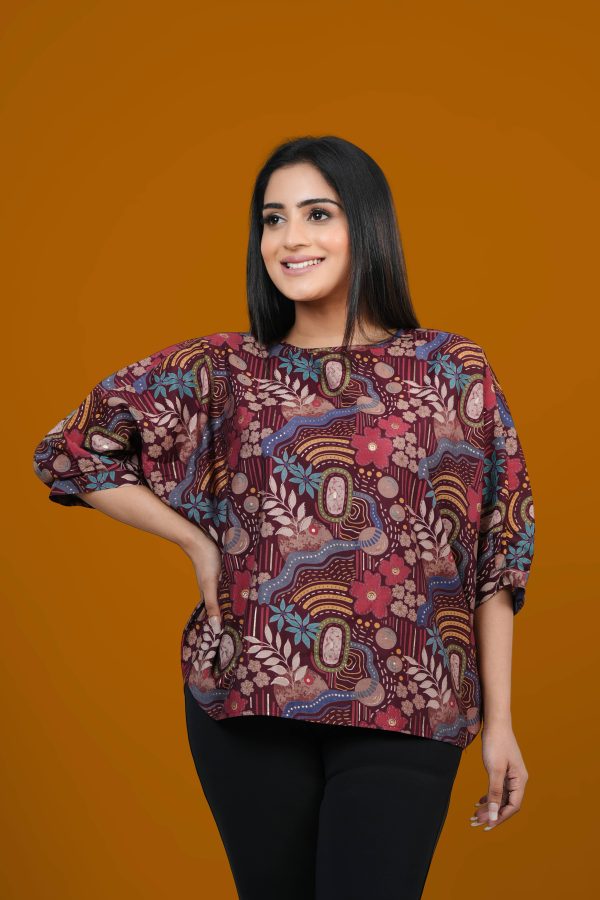 Floral Patterned Kaftan - Image 4