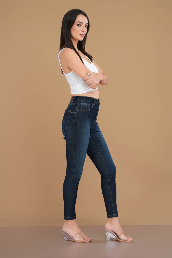 La Vivente Mid Waist Skinny Jean - Image 4