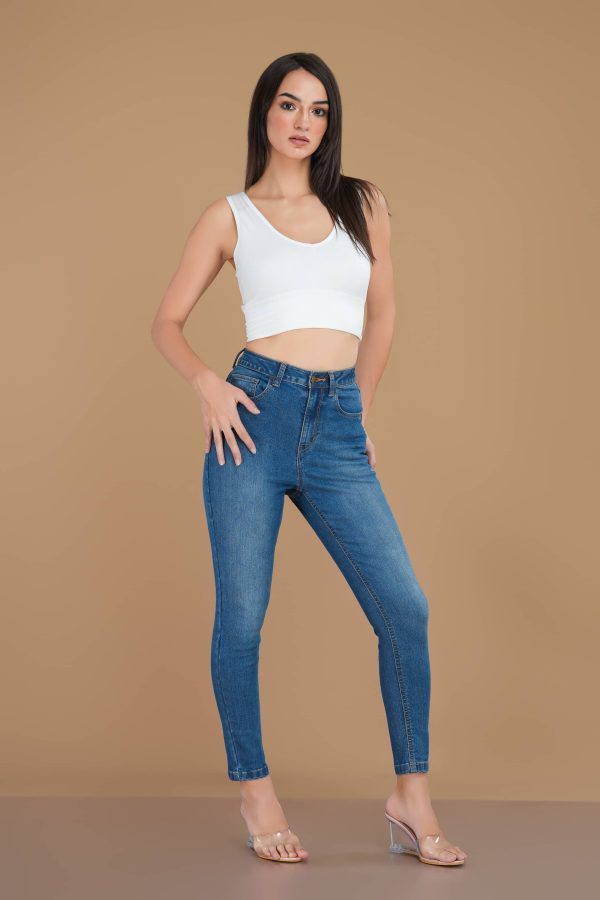 La Vivente Mid Waist Skinny Jean - Image 6