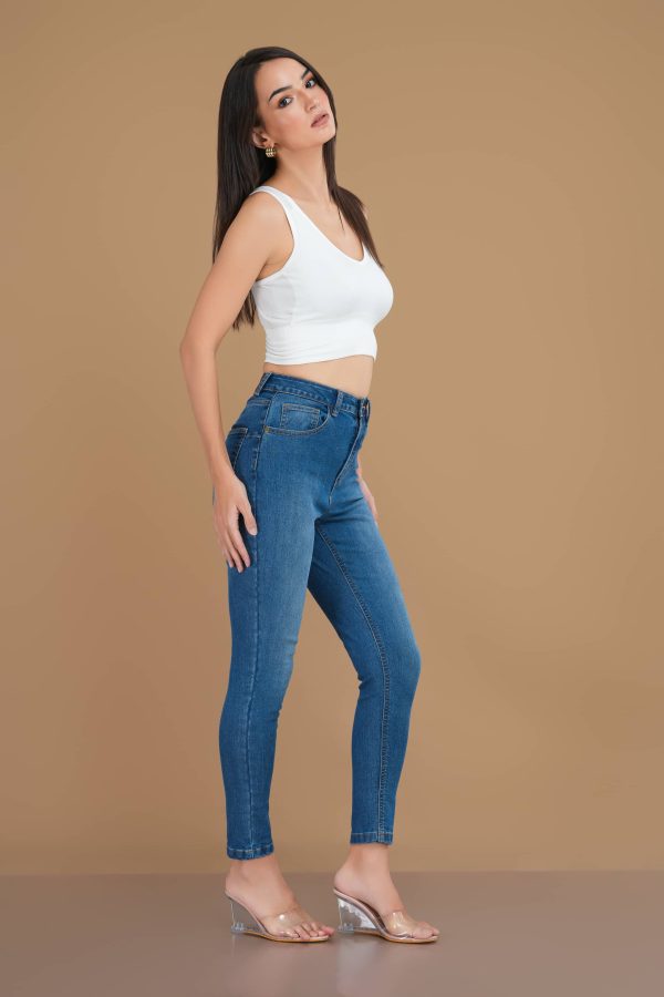 La Vivente Mid Waist Skinny Jean - Image 8