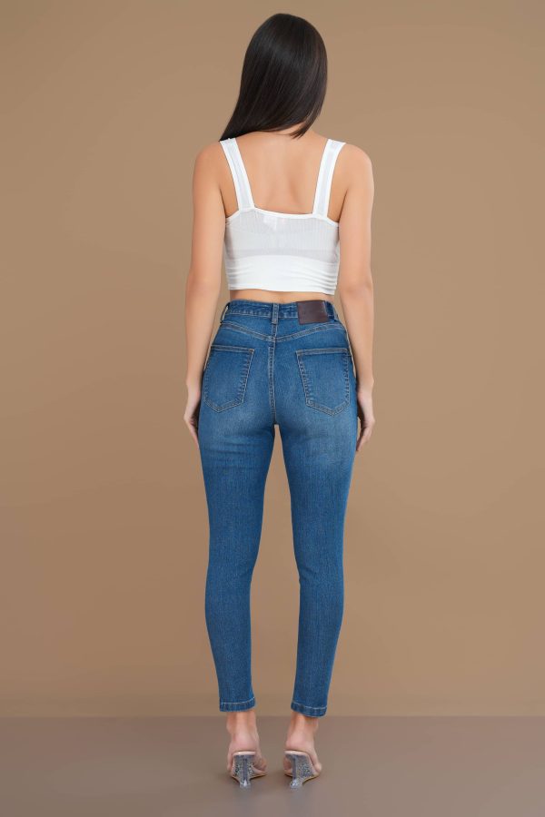 La Vivente Mid Waist Skinny Jean - Image 9