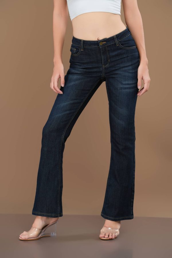 La Vivente Mid Waist Boot Cut Jean