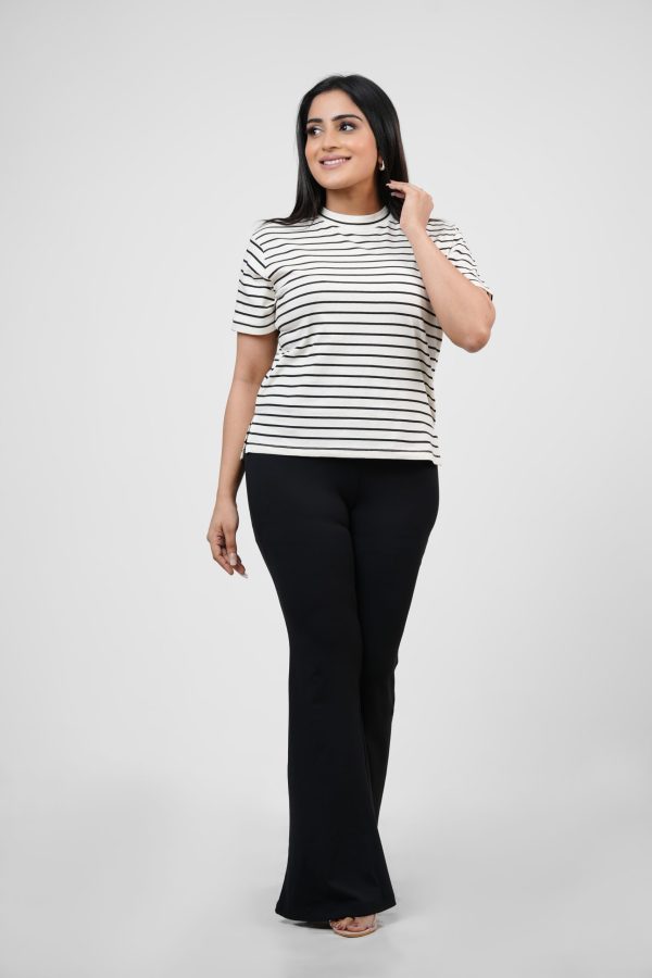 Stripe print T-shirt - Image 3