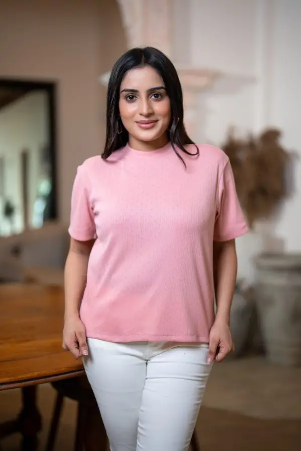 High Neck T-shirt - Image 2