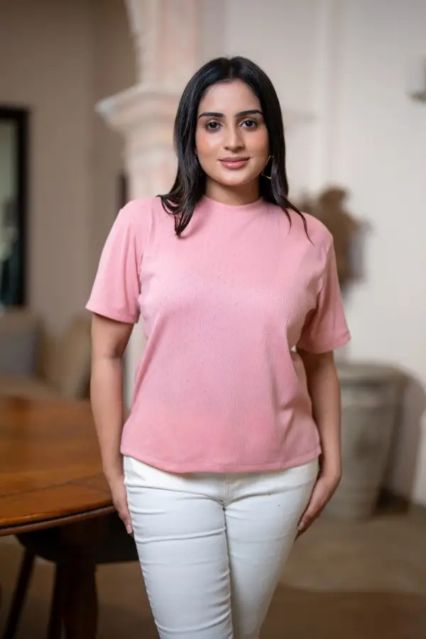 High Neck T-shirt