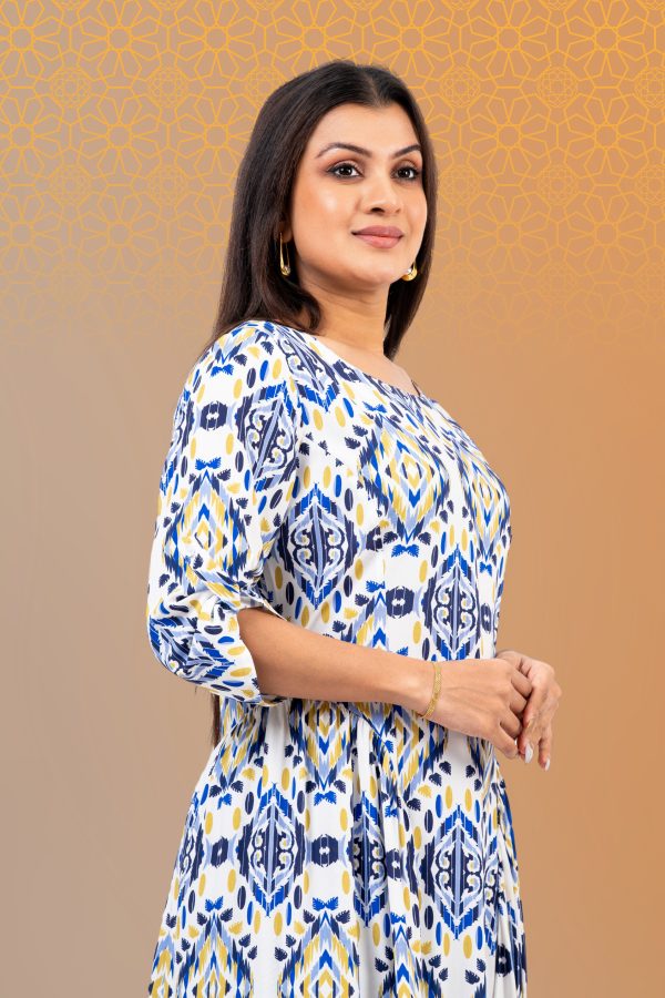 Hip Gather Detailed Midi Dress - Image 4