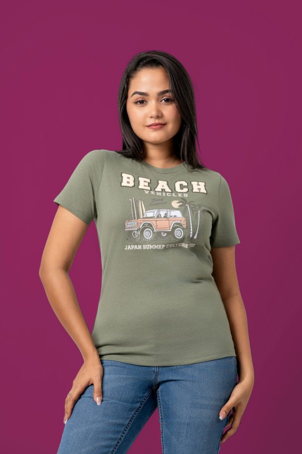 Graphic Printed Regular T-Shirt - Image 2